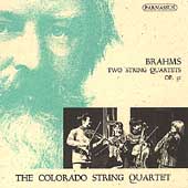 PACD 96007 Complete Contents Colorado String Quartet: Barhms, String Quartets, op. 51